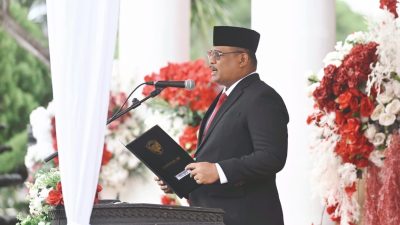 Pj Gubernur Pimpin Upacara Hari Pahlawan 2024.