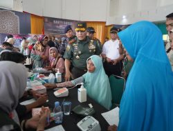 Kodam IM Gelar Bakti Sosial Kesehatan Bersama Yayasan Buddha Tzu Chi.