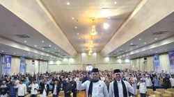 Para Ulama, Pimpinan Dayah dan Majelis Taklim Di Kota Banda Aceh Deklarasi Dukungan Aminullah-Isnaini.