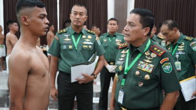 Pangdam IM Pimpin Sidang Pantukhir Tingkat Panda Seleksi Caba PK TNI AD Gelombang II 2024.