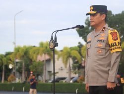 Wakapolda Aceh : Personel Polri Yang Mengamankan TPS Semoga Selalu Sehat.