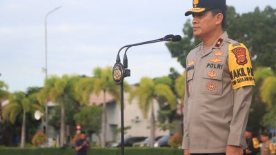 Wakapolda Aceh : Personel Polri Yang Mengamankan TPS Semoga Selalu Sehat.