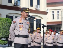 Kabid Humas Polda Aceh Laksanakan Pamatwil di Polres Lhokseumawe.