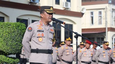 Kabid Humas Polda Aceh Laksanakan Pamatwil di Polres Lhokseumawe.