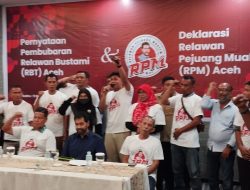 Relawan Bustami Deklarasi Dukungan Ke Pasangan Cagub Muallem.