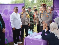 Dirreskrimsus Polda Aceh Dan Kapolres Tinjau Pengamanan TPS di Pilkada Aceh Tamiang.