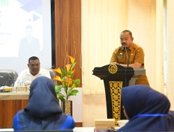Asisten II Setda Aceh Besar Buka Bimtek Manajemen Risiko di PDAM Tirta Mountala.