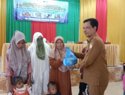 Pemkab Aceh Besar Salurkan Bantuan Anak Asuh Stunting.