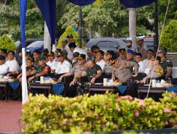 Pangdam IM Hadiri Apel Gelar Pasukan Operasi Lilin Seulawah 2024.