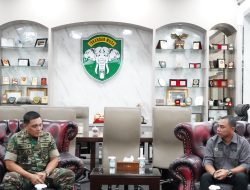 Pangdam Iskandar Muda Terima Audiensi Direktur Eksekutif WALHI Aceh.