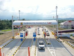 Fungsional Ruas Tol Trans Sumatera Segera Berakhir.