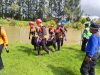 Korban Laka Sungai Di Lamsiteh Cot Ditemukan Di Hari Ke 4 Pencarian.