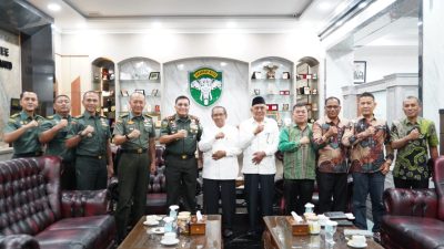 Pangdam IM menerima Audiensi FKUB Provinsi Aceh.