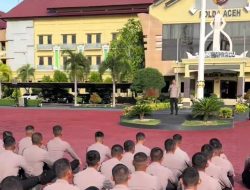 Wakapolda Aceh Minta Bintara Dan Tamtama Remaja Polda Aceh Jangan Lakukan Pelanggaran.