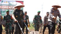 Wakili Pangdam, Kasdam IM hadiri penanaman 1 juta Hektar Jagung di Aceh Besar.