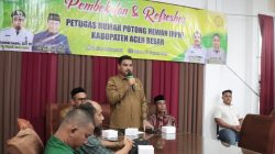 Dinas Pertanian Aceh Besar Adakan Kegiatan Pembekalan Untuk Petugas RPH Lambaro.