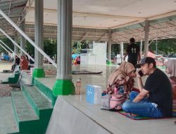 Masyarakat Banda Aceh Mulai Menikmati Wifi Gratis di Blang Padang.