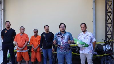 Satreskrim Polresta Banda Aceh Ungkap Komplotan Curanmor Di Banda Aceh.