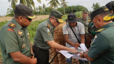 Kodam IM  Selesaikan Program Optimasi Ribuan Hektar Lahan di Aceh.