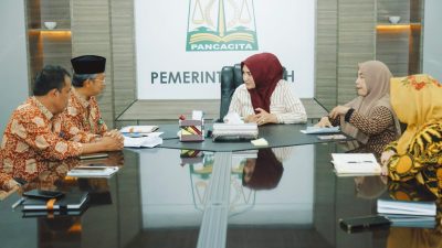 Ketua PKK Aceh Dan DPMG Bahas Program Kerja Upaya Pemberdayaan Masyarakat.