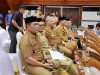 Bupati Aceh Besar Hadiri Rapat Strategis Bersama Gubernur Aceh dan Forkopimda di Banda Aceh.