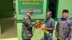 Pangdam IM serahkan Kunci Rumah Layak Huni Bantuan Kodam IM Kepada Penerima Mamfaat.