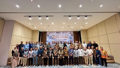 FKBUMN Aceh Gelar Halal Bihalal di Gedung Landmark BSI Aceh.