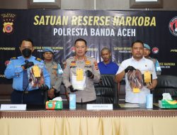 Dua Warga Bogor Ditangkap di Bandara SIM Saat Hendak Terbangkan 900 Gram Sabu ke Jakarta.