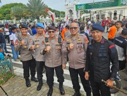 Polda Aceh Sukses Amankan Peringatan May Day 2025.