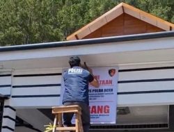 Penyidik Polda Aceh Sita Rumah Karyawan BPRS Gayo, Aceh Tengah.