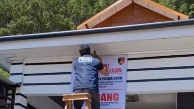Penyidik Polda Aceh Sita Rumah Karyawan BPRS Gayo, Aceh Tengah.