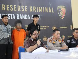 Satreskrim Polresta Banda Aceh Tangkap Tersangka Penipuan melalui Market Place di Tangerang.