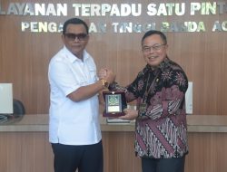 Kajati Aceh Silaturahmi Dengan Kepala Pengadilan Tinggi Banda Aceh.