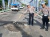 Polres Bireuen Akan Rekayasa Lalu Lintas Saat Rehabilitasi Jembatan Peudada.