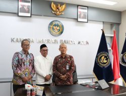 Anggota Komisi XIII DPR-RI HT Ibrahim Apresiasi Layanan Kantor Imigrasi Banda Aceh.