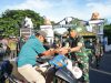 Kodam IM Bagikan 163 Paket Makan Gratis Di Jum’at Berkah.