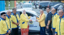 Ketua Umum PPA Serahkan Mobil Operasional Kepada Sekretaris.