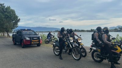 Polisi Gencarkan Patroli di Lokasi Wisata untuk Cegah Aksi Premanisme dan Gangguan Kamtibmas.
