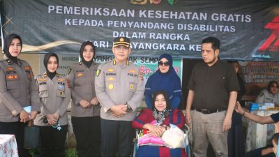 Sambut Hari Bhayangkara ke-79, Polda Aceh Gelar Layanan Kesehatan Gratis Bagi Disabilitas Dan Lansia.