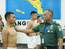 Aspers Kasdam IM Pimpin Sidang Pantukhir Caba PK TNI AD di Makodam IM.