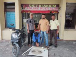 Seorang PNS Tertangkap Tangan Saat Curi Kondensor AC di RSUDZA Banda Aceh.
