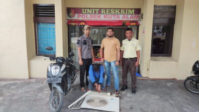 Seorang PNS Tertangkap Tangan Saat Curi Kondensor AC di RSUDZA Banda Aceh.