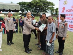 Polda Aceh Gelar Baksos dan Bakkes Di Komplek Buddha Tzu Chi.