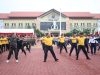 Meriahkan Hari Bhayangkara Ke-79, Polda Aceh Gelar Olahraga Bersama.