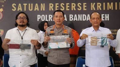 Polresta Banda Aceh Ungkap Kasus TPPO Dan Buru Dua Tersangka Lainnya.