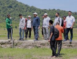 Kemenag Aceh Besar Lakukan Pengukuran Tanah Wakaf di Pulo Aceh.