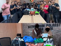Diduga Gelapkan Emas, Dua Wanita Muda Ditangkap Polisi di Banda Aceh.