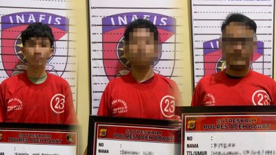 Ditreskrimum Polda Aceh Berhasil Ungkap 75 Kasus Judol Periode 1 Mei—10 Juni 2025.