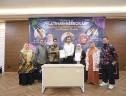 UIN Ar-Raniry Latih 24 Asesor Dengan Kompetensi Bersertifikat BNSP.