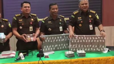 Kejati Aceh Tahan Dua Tersangka Dugaan Korupsi BGP Aceh.